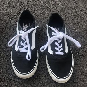 Black Tied Vans